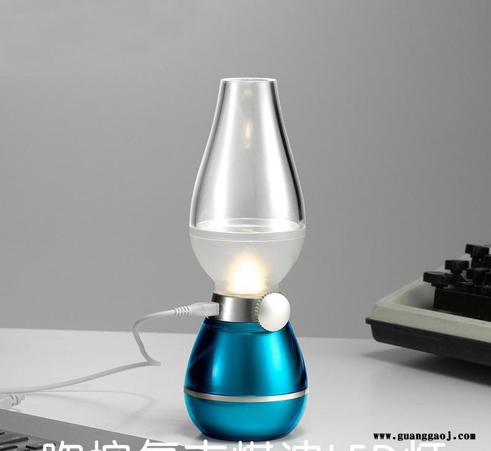 创意台灯精美礼品 led吹控复古台灯 成都时尚**赠品 拉萨