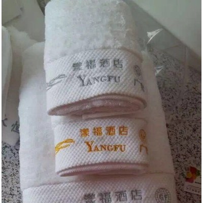 君康传奇酒店纯棉浴巾美容院专用加厚毛巾批发礼品巾绣花定制