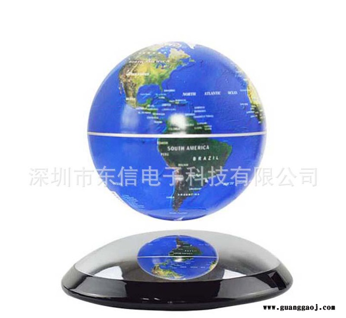磁悬浮地球仪 6寸中英文半圆底座创意礼品地球仪一件代发图3