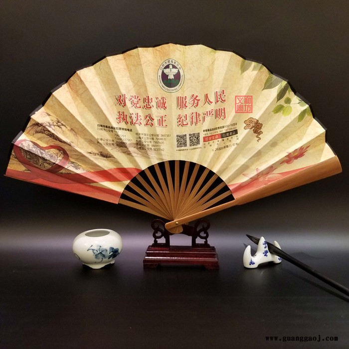 义和 折扇女扇子厂家批发真丝女扇定做丝绸中国风一笑梅日式女扇礼品扇定制图5