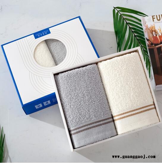 孚日洁玉毛巾  纯棉礼品可定制logo毛巾纯棉员工福利活动赠送采用新疆长绒棉纯棉毛巾图2