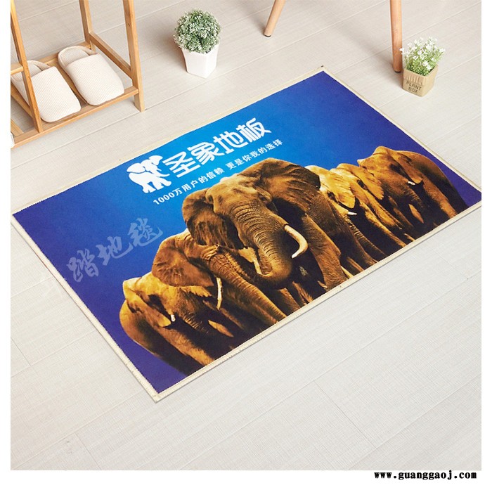 广告地垫订做厂家供应云南- 家居建材促销活动礼品门垫定制**云南--脚垫印字批发订制价格尺寸图片华踏图7