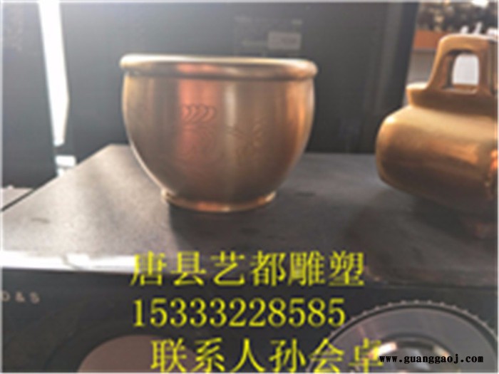 开业礼品 青铜鼎 铸铜香炉 世纪铜钟 可定制包邮优批大型铜鼎纯铜铜雕图4