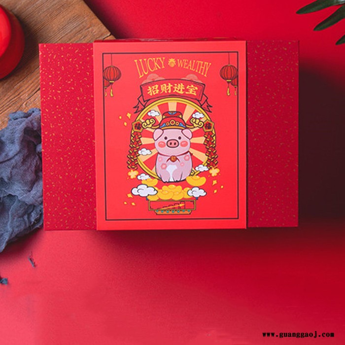 【盒艺包装】桂林新年礼品盒子包装盒生产厂家 精美年货包装盒定制图5