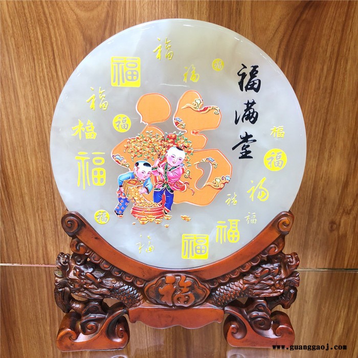 广州供应白玉平安扣摆件商务礼品定制，天然玉石平安扣摆件，阿富汗白玉石价格图6