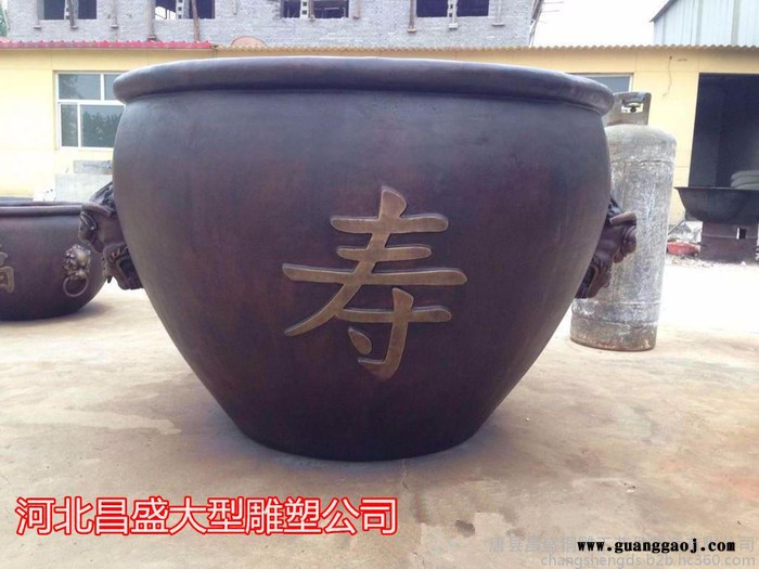 昌盛铜雕大型铜缸故宫铜缸纯铜同缸制作花盆生产收藏礼品仿古欢迎定制好品牌 值得信赖图3