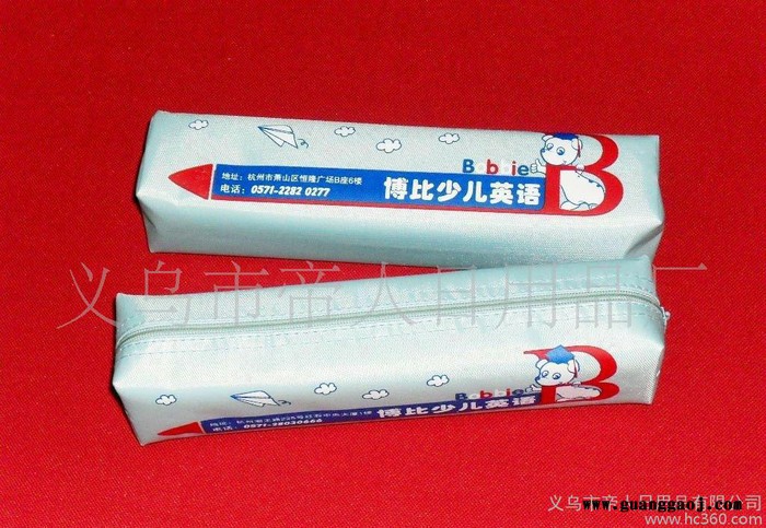定制学校礼品笔袋2016广告笔袋 牛津布笔袋 pu笔袋图3