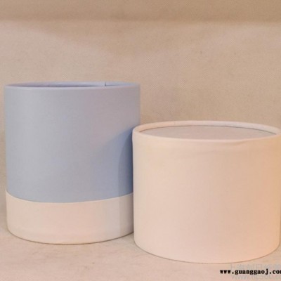 定制 瓷器工艺品卷边包装盒 天地盖瓷器礼品盒 黑色工艺品纸盒