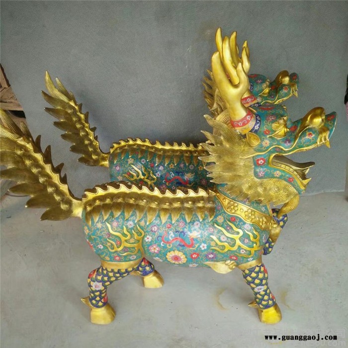 大号型纯铜麒麟  安宅铜麒麟雕塑 仿真动物工艺摆件 全铜福麒麟礼品 铜麒麟价格 妙缘铜雕定制图6