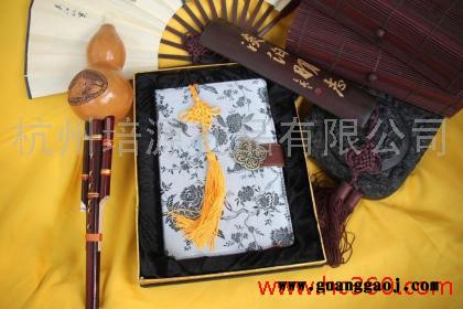 供应丝绸类创意礼品  商务礼品 会议礼品 办公礼品 -- 丝绸笔记本图2