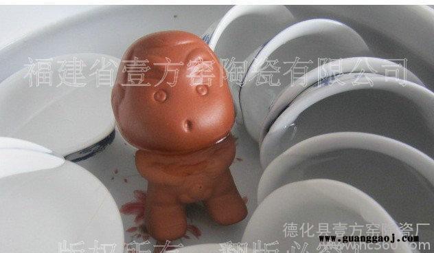 陶瓷茶具摆件 工艺品 尿童茶宠 创意礼品定制 特色专制紫砂