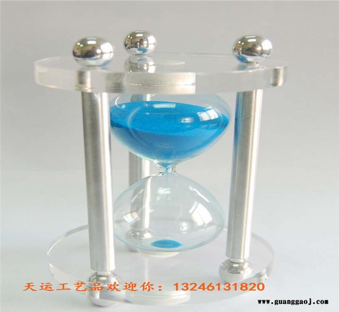 沙漏计时器 水晶时间沙漏 创意礼品定制LOGO 实用新奇特生日礼物图3
