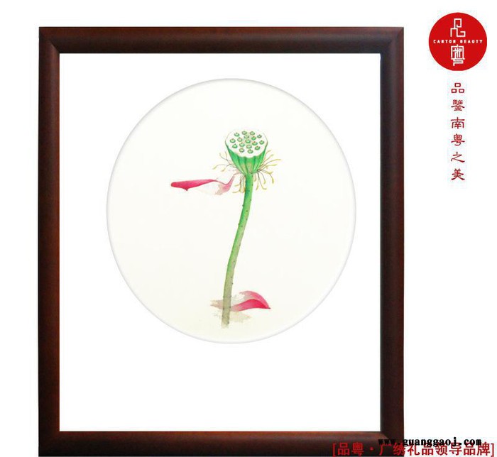 民族刺绣工艺品特色创意礼品纯手工中国风 家居装饰画直销