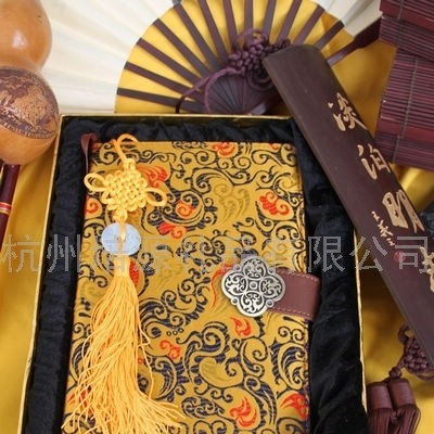 供应丝绸类创意礼品  商务礼品 会议礼品 办公礼品  -  丝绸笔记本