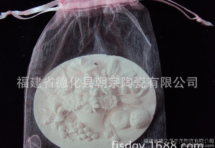创意礼品 冰箱贴 雕花石膏片 陶瓷摆件  饰品 创意zakka