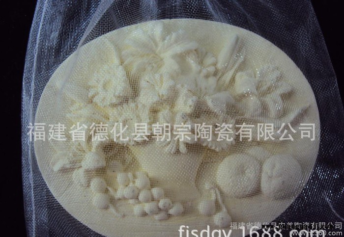 创意礼品 冰箱贴 雕花石膏片 陶瓷摆件  饰品 创意zakka图2