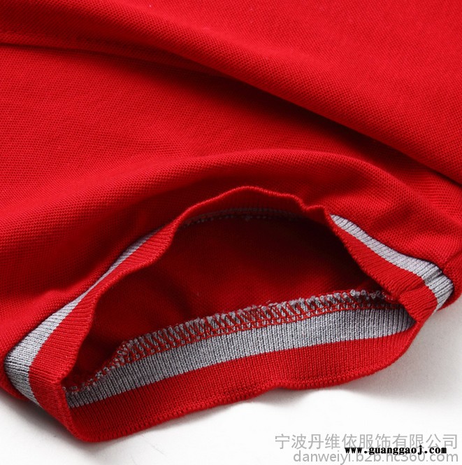 新款 立领短袖男式广告衫现货批发 宣传班服加工定制LOGO丝网印刷图4
