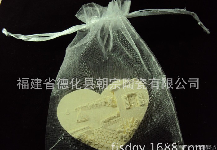 创意礼品 心形冰箱贴    低价批发香薰片 工艺摆件图1