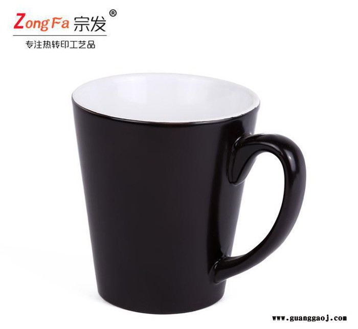 热转印锥形变色杯涂层杯印照片可定制创意礼品新款马克杯生产图2