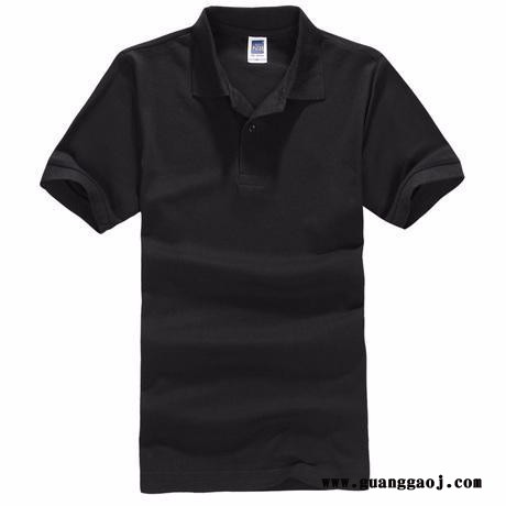 厂家批发 撞色polo衫 短袖翻领t恤定制 文化衫工作服 广告衫定做图8