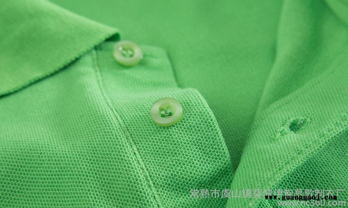 夏季翻领短袖广告衫定制t恤工作服定制厂服职业装定做印字绣lo图1