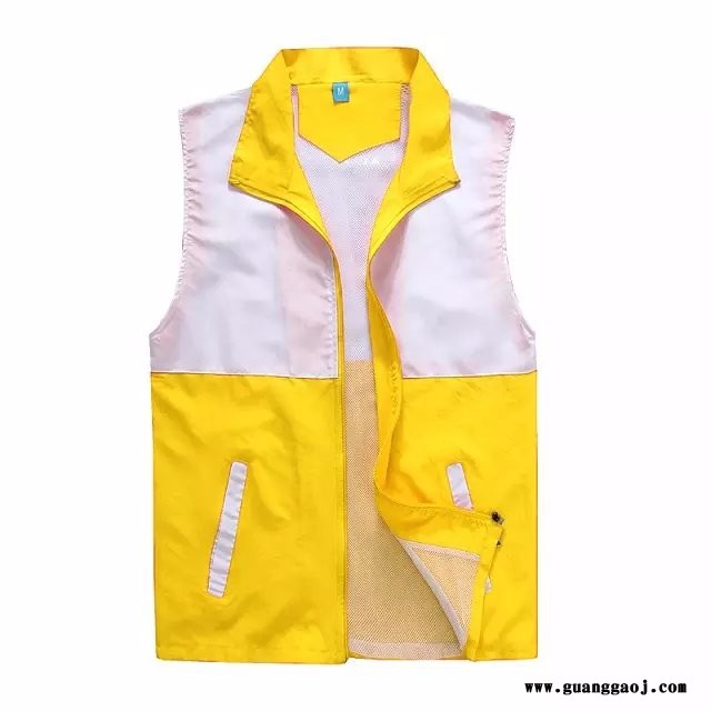 广州反光马甲定制|广告衫定制|拼色马甲定做|广州戈恩服装图4