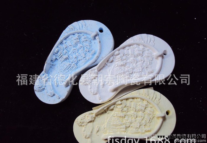创意礼品 冰箱贴 拖鞋石膏片  zakka工艺摆件图3