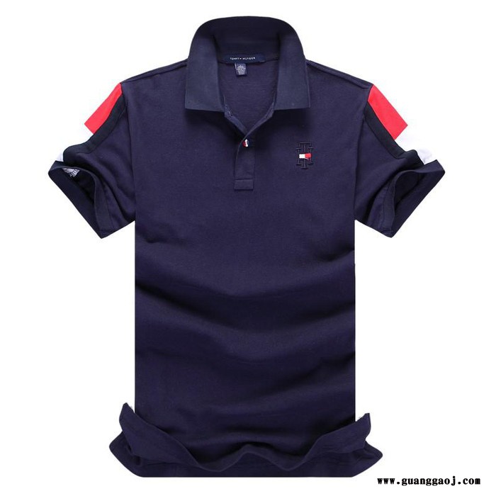 供应男士运动短袖POLO衫定做  T恤文化衫广告衫订做 厂服工作服加工定制图2