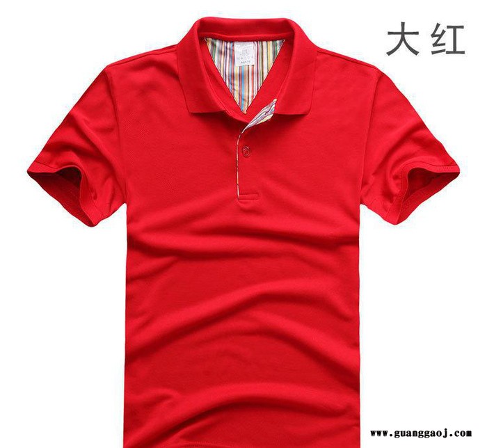 夏季翻领短袖POLO 定做文化衫广告衫订做工作服定制T恤促销图3
