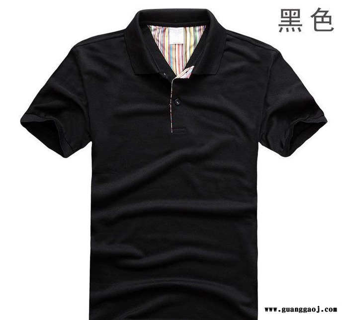 夏季翻领短袖POLO 定做文化衫广告衫订做工作服定制T恤促销