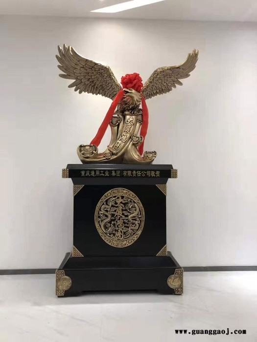 金属鼎开业纪念品金属鼎树脂鼎开业摆件礼品定制大号牛银行开业纪念品图3