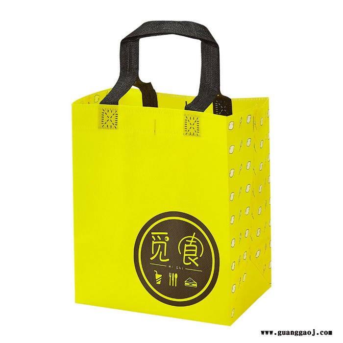 外卖打包袋 无纺布定制 餐饮打包袋 覆膜超市手提袋 礼品袋 购物袋定做图2