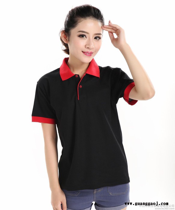 广告衫 polo衫定制t恤班服工作服翻领DIYt恤衣服定做 文化衫刺绣
