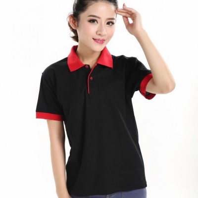 广告衫 polo衫定制t恤班服工作服翻领DIYt恤衣服定做 文化衫刺绣
