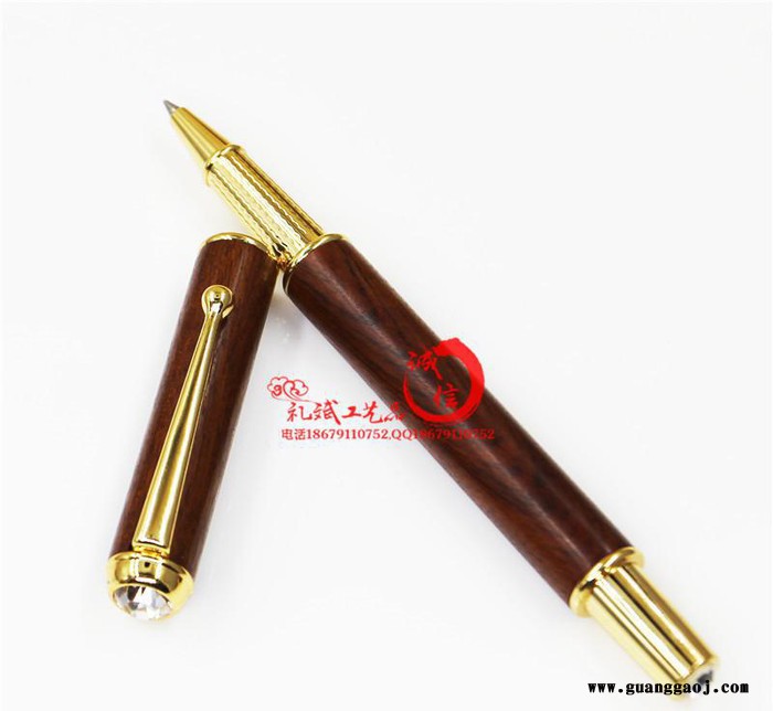 创意红木笔礼品 大同公司矿业中秋国庆年会实用会议礼品红木笔图2