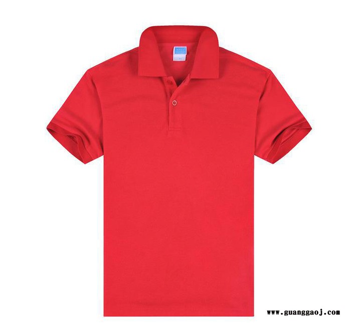 男装衫定制t恤工作服短袖翻领工衣服装订做文化广告衫印logo刺绣图3