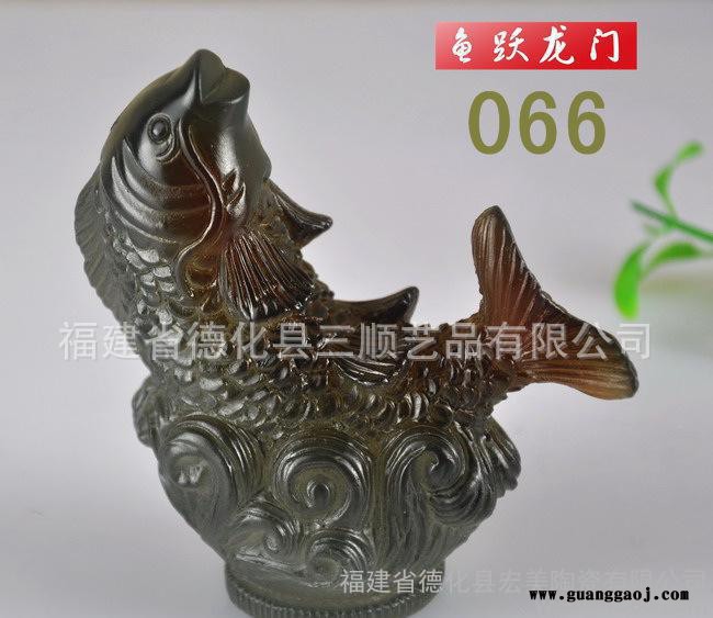 茶宠工艺品/家居摆设创意礼品/鱼跃龙门图3