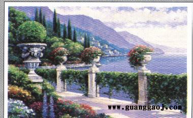 创意礼品礼品  风景山水  油画 帆船区订做生产加工
