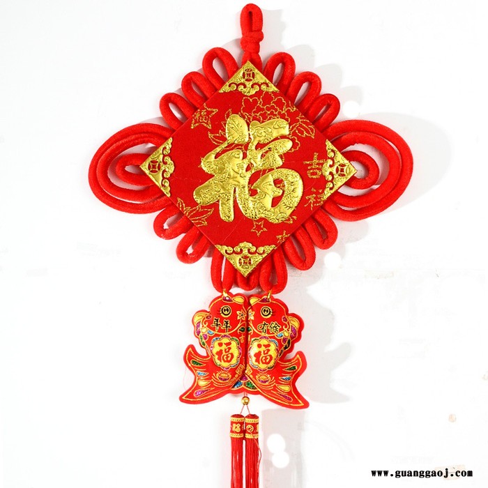 2020聚贯工厂年画春节**福字中国结挂鱼礼品过年活动装饰用品批发支持定制印刷logo款式新颖图5