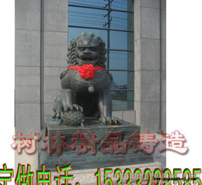 新铜雕汇丰狮子 园林铜狮子现货银行铜狮子镇宅辟邪狮子 铜雕 铜狮子 动物雕塑  礼品 专业定制 **图3