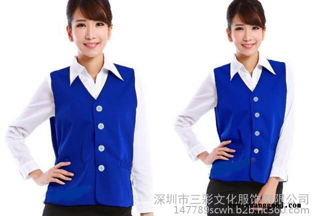 定做志愿者平角班服工作服超市商场背心马甲定制广告衫义工马夹图1