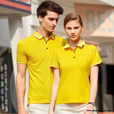翻领男式polo衫定制工作服广告衫企业服冰丝料刺绣文化衫活动服印字logo 湛江文化衫工厂定制