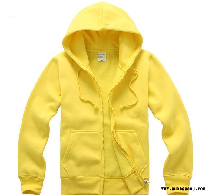 秋冬情侣卫衣抓绒套头衫学生装班服定制订做DIY 工作服广告衫