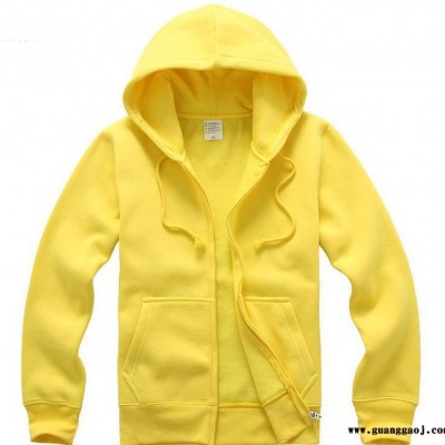 秋冬情侣卫衣抓绒套头衫学生装班服定制订做DIY 工作服广告衫