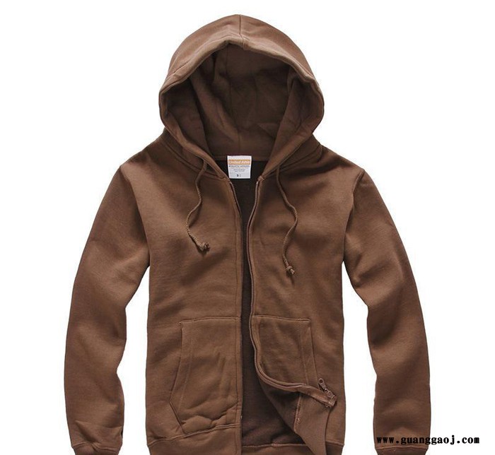 秋冬情侣卫衣抓绒套头衫学生装班服定制订做DIY 工作服广告衫图3