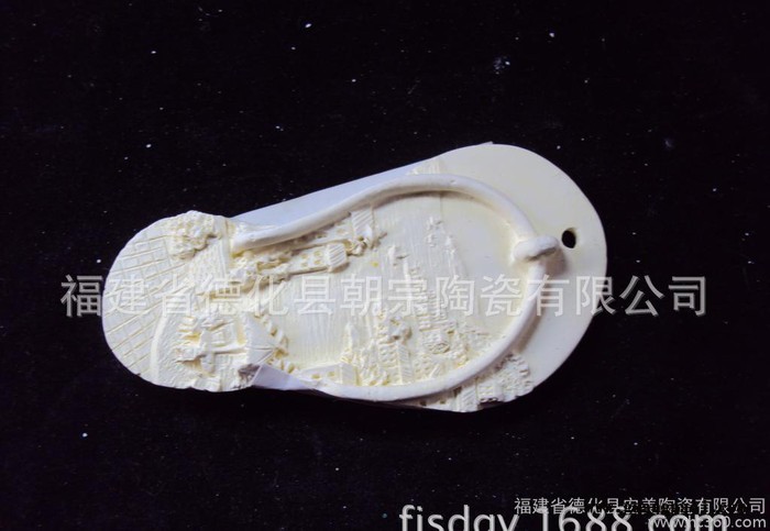 创意礼品 冰箱贴 拖鞋石膏片 zakka 工艺摆件图3