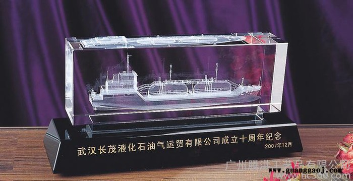 广州水晶内雕生肖五羊年纪念品工厂 公司成立10周年纪念品五羊家居摆件礼品定制 水晶内雕纪念品图8