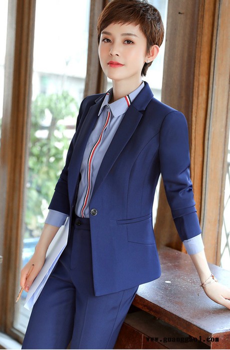 华派服饰 郑州工装定制职业装厂家上门量体西装套装校服学生装衬衫衬衣夏季工装连衣裙女广告衫文化衫t恤衫圆领Polo衫河南