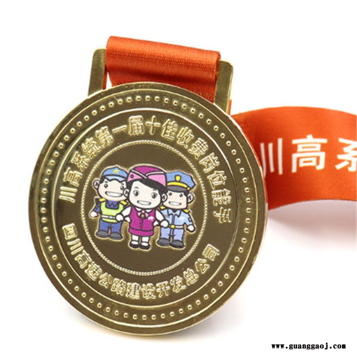 创意仿古奖牌 电镀古金铜古元素奖牌定制图6