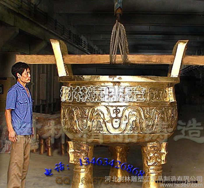 青铜鼎 礼品青铜器 批发石雕浮雕室外人物大型浮雕雕刻大理石雕塑墙壁雕刻加工定制树林铜雕图2